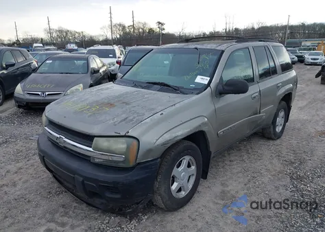 2002 Chevrolet Trailblazer Ls from USA, damaged, VIN 1GNDS13S822218376
